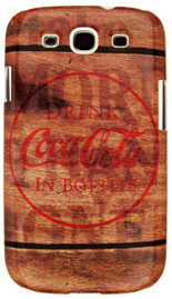 Чехол для Samsung Galaxy S3 Coca Cola Coke Wood